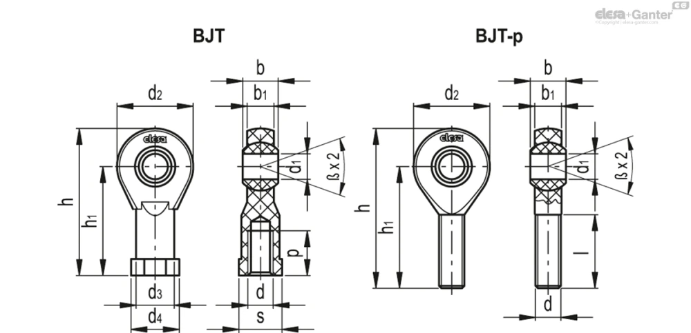 Чертёж BJT.