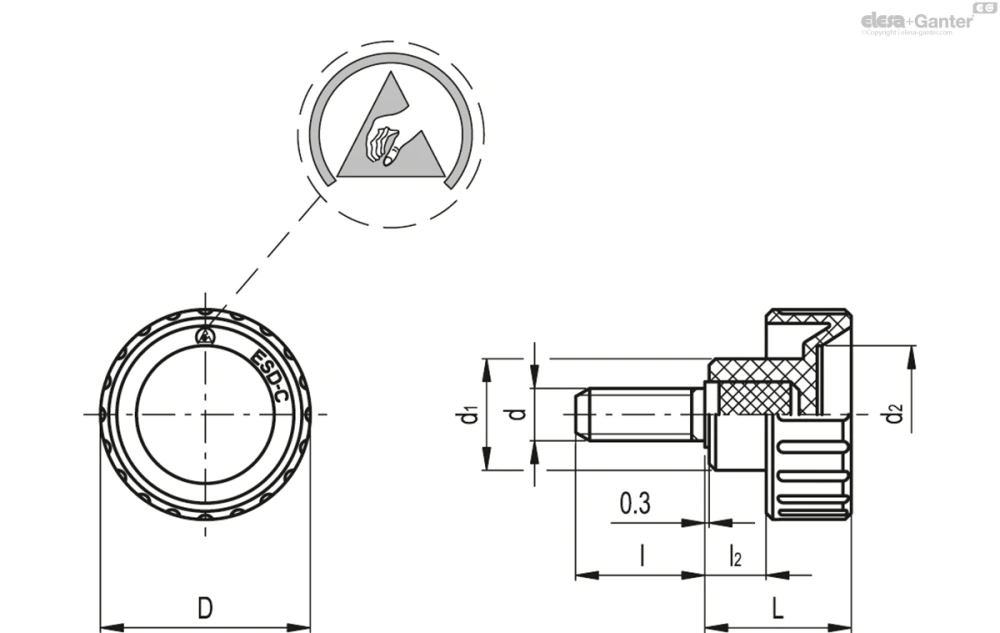 Чертёж BT-p-ESD