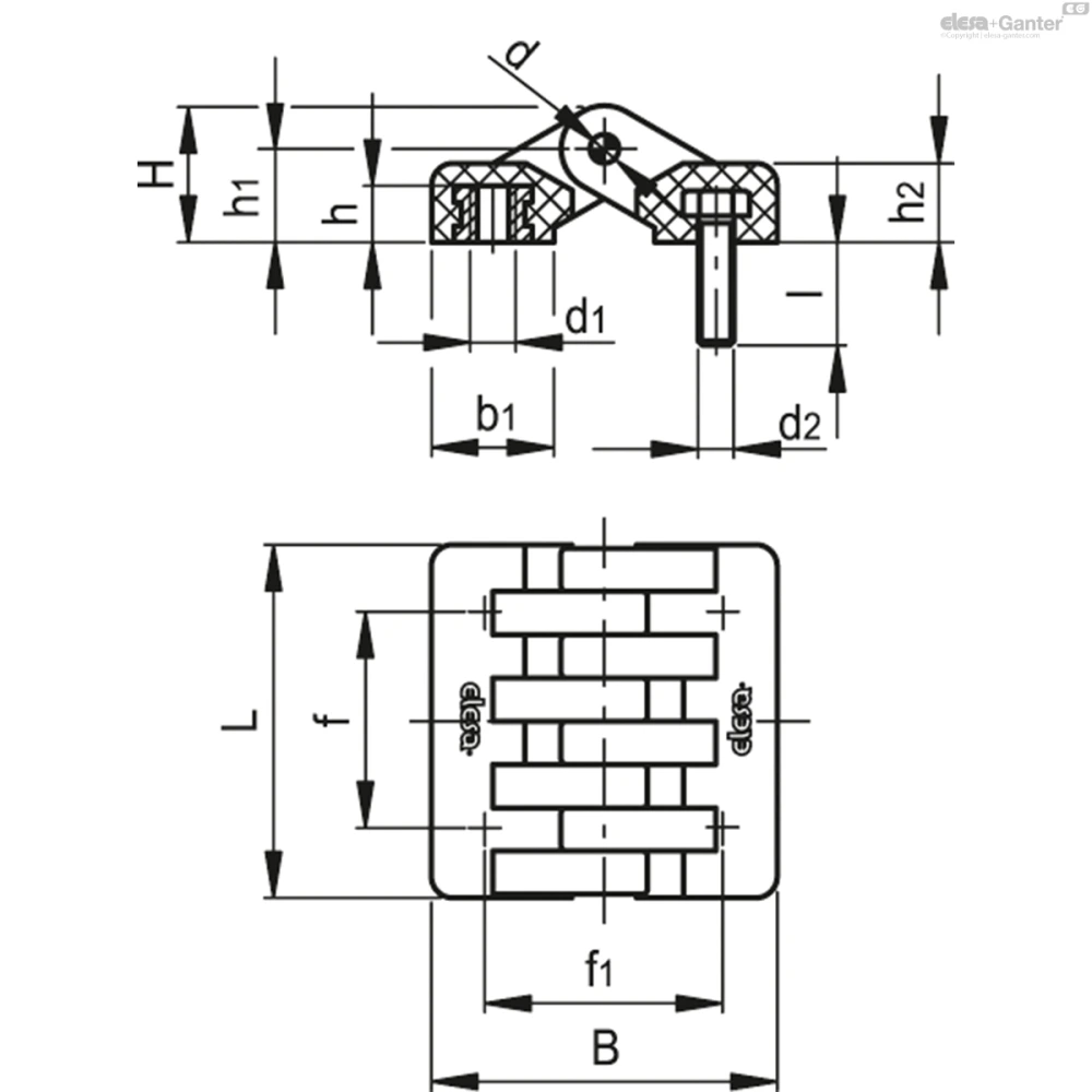 Чертёж CFA-B-p