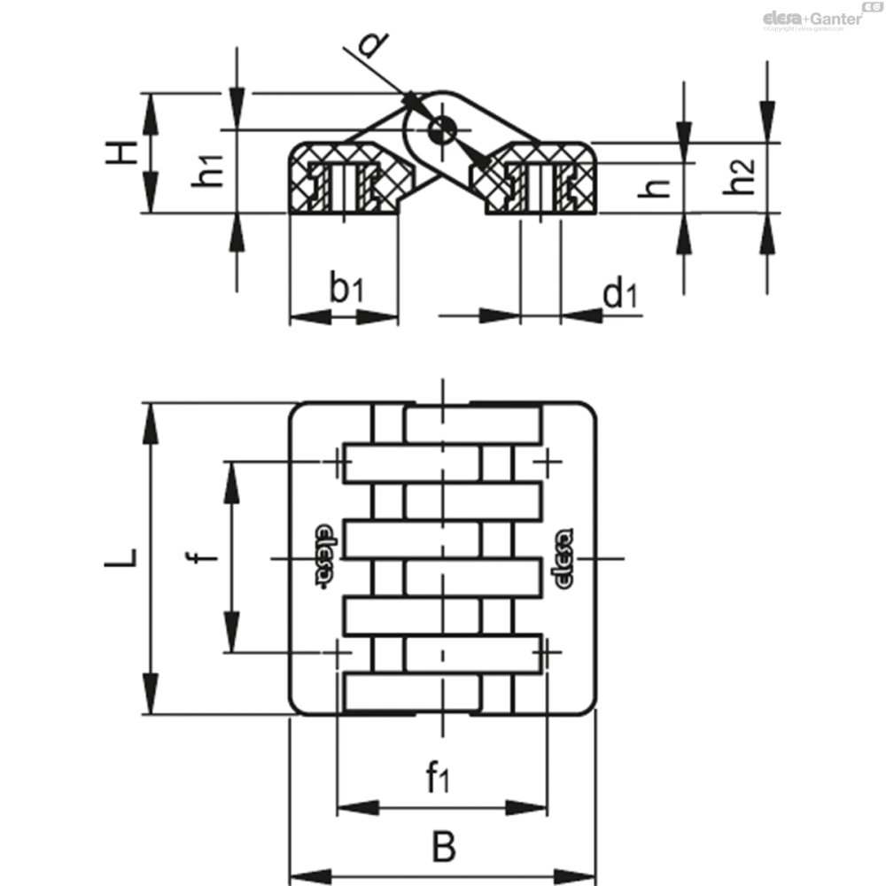 Чертёж CFA-B