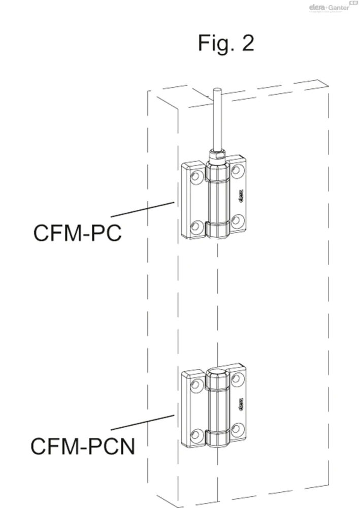 Чертёж CFM-PC-B-F-C+B