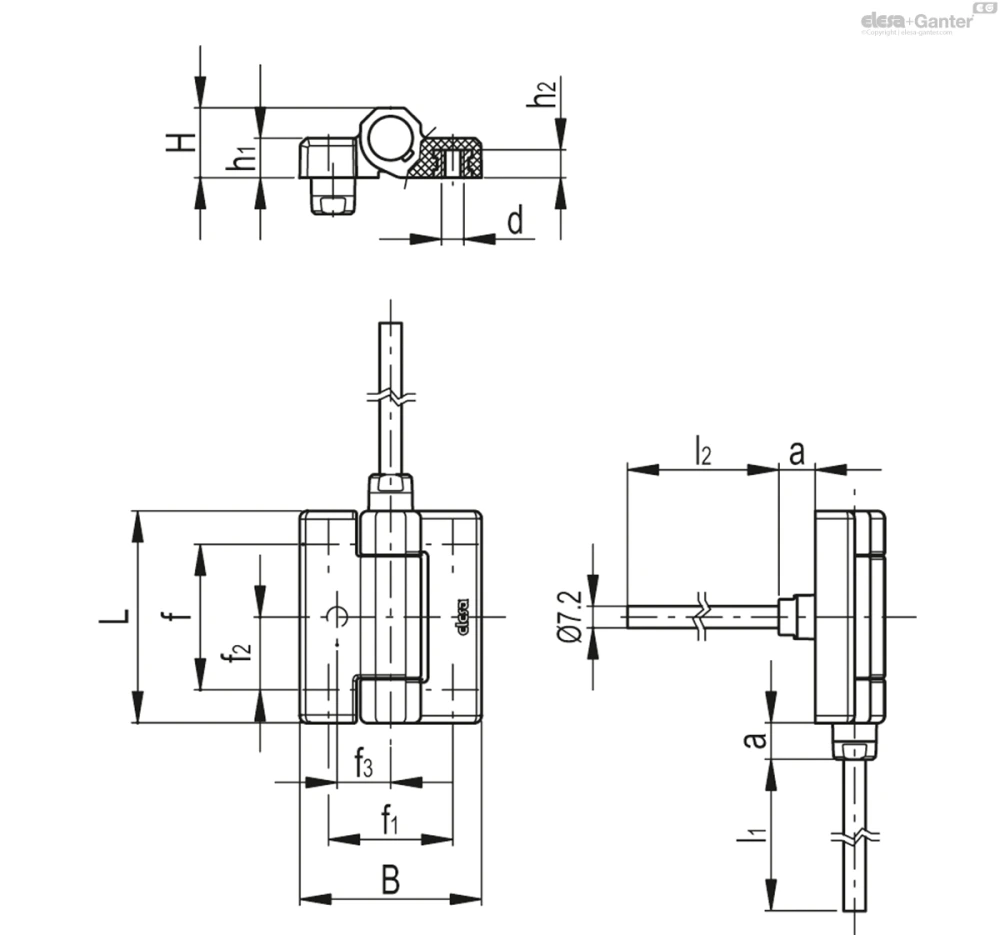 Чертёж CFM-PC-B-F-C+B
