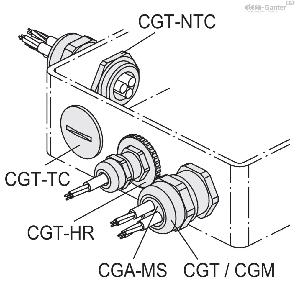 Чертёж CGA-MS