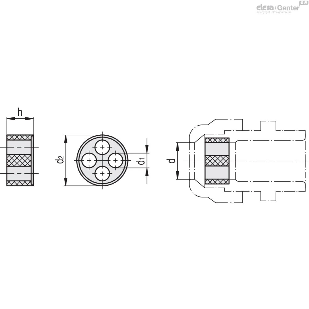 Чертёж CGA-MS