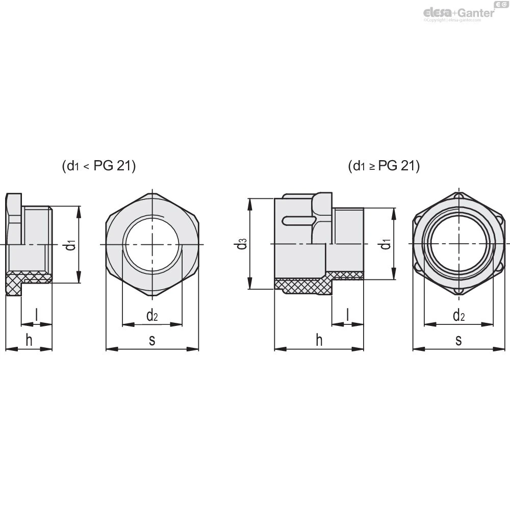 Чертёж CGT-HR-PG