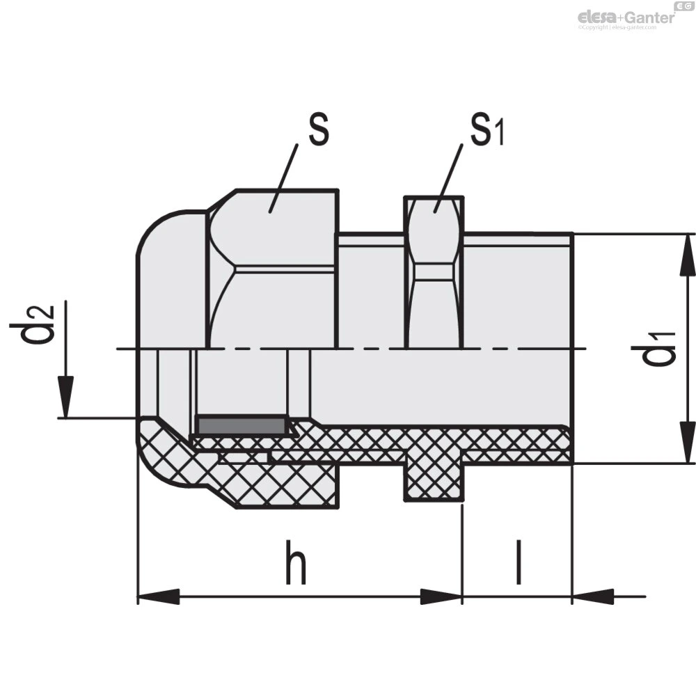Чертёж CGT-NPT