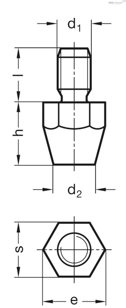 Чертёж DIN 6320