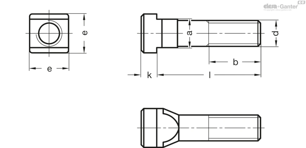 Чертёж DIN 787