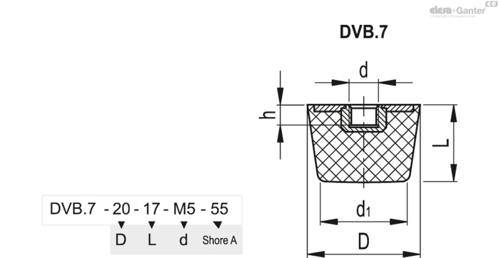 Чертёж DVB.7-SST