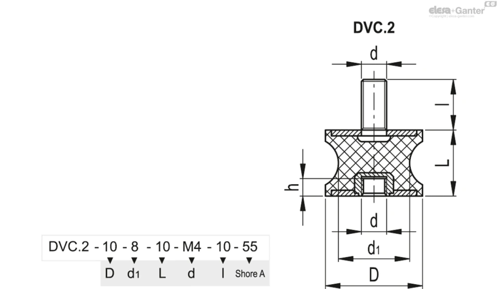 Чертёж DVC.2-SST