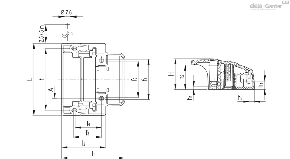 Чертёж ESC-SFT-F-C