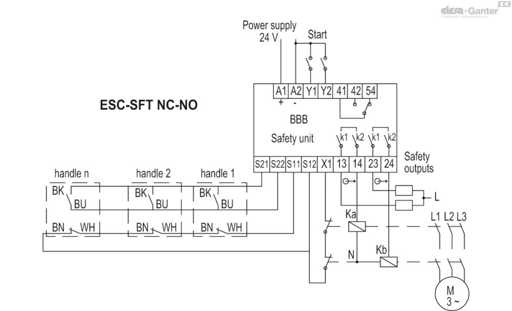 Чертёж ESC-SFT-F-C