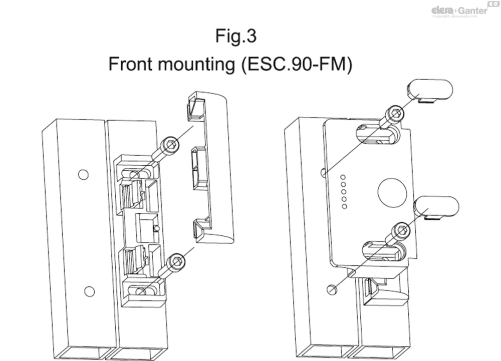 Чертёж ESC