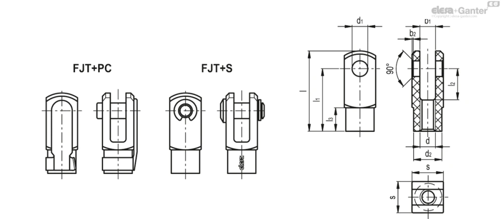 Чертёж FJT.