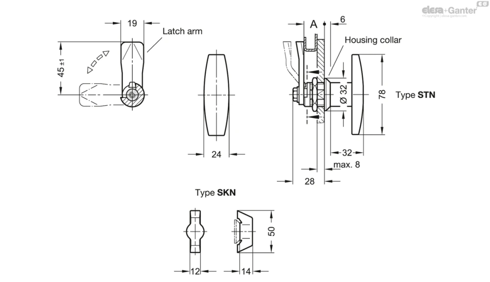 Чертёж GN 115-WOE-SST-A4