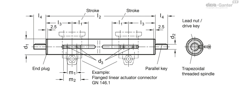 Чертёж GN 293-SCR