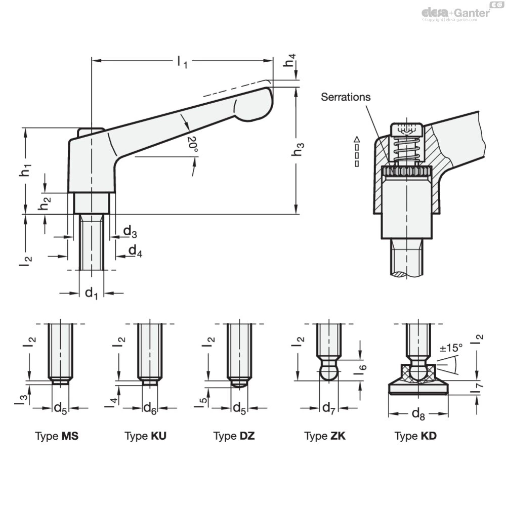 Чертёж GN 306-KD