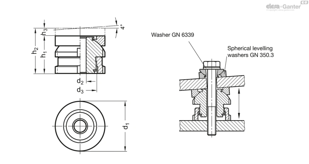 Чертёж GN 350.2-ST