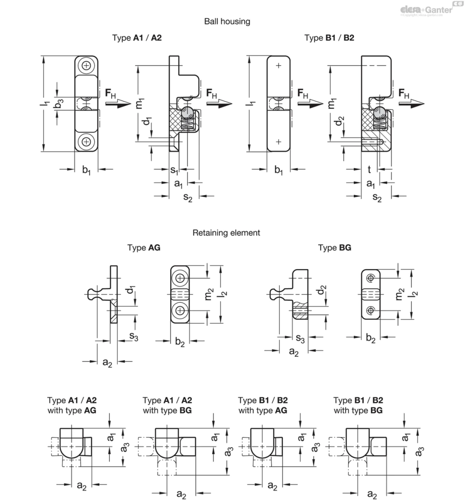 Чертёж GN 4490-NI-A-BG