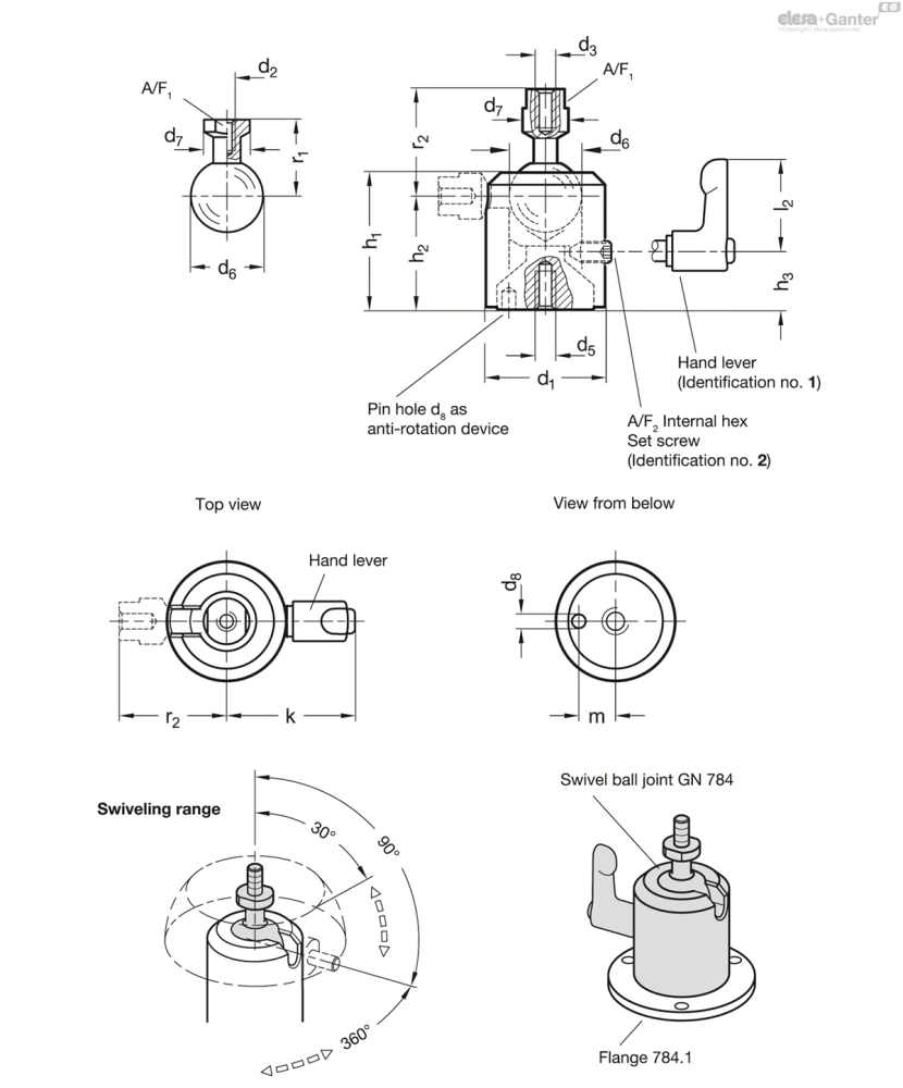 Чертёж GN 784-A