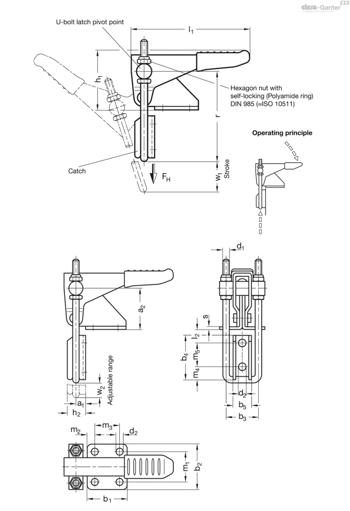 Чертёж GN 851.1-NI