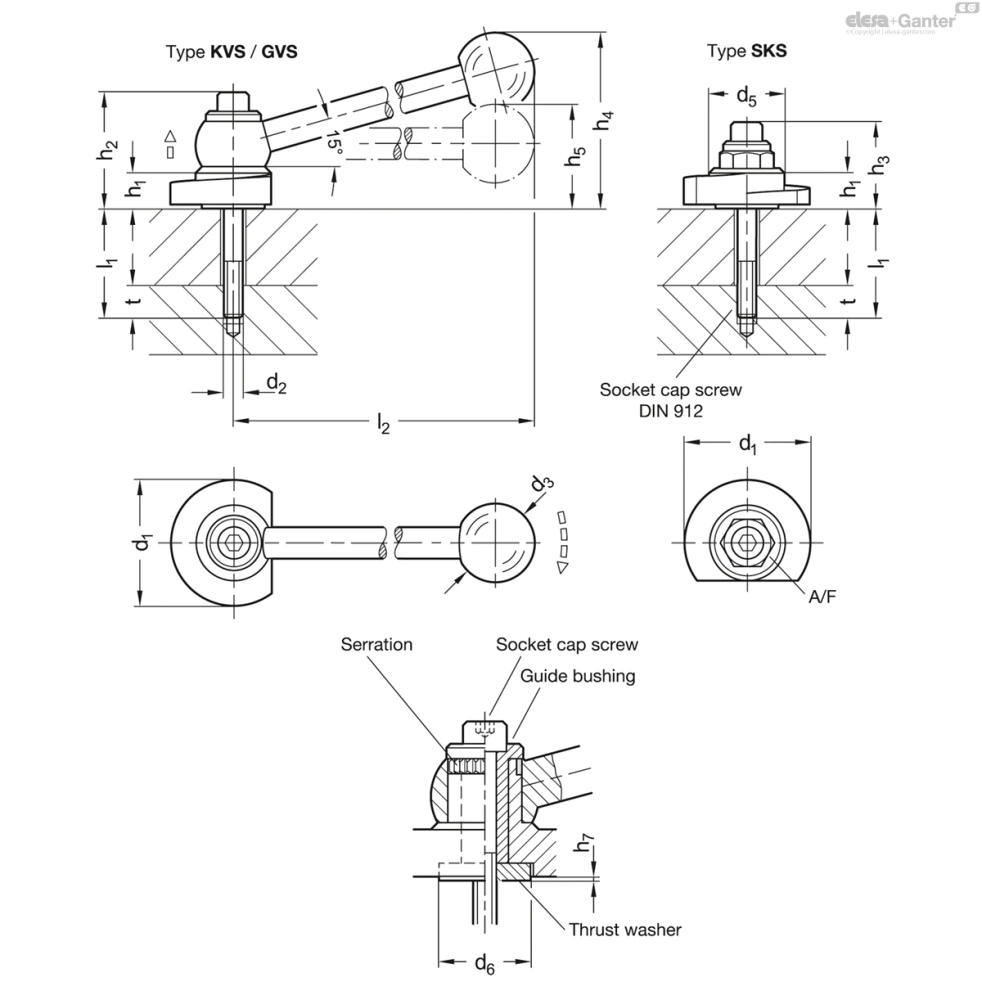 Чертёж GN 918.6-KVS