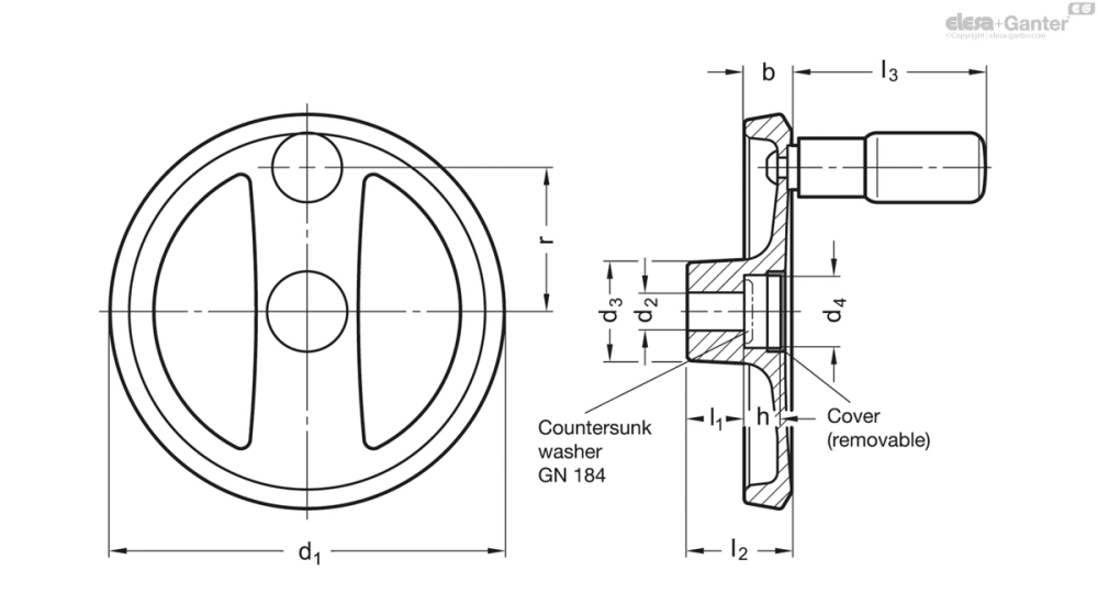 Чертёж GN 924-R