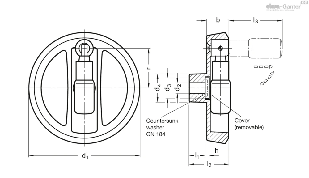 Чертёж GN 924.3-B