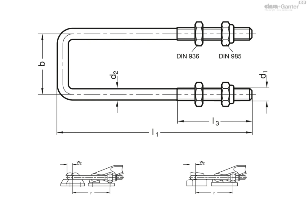 Чертёж GN 951.2-ST