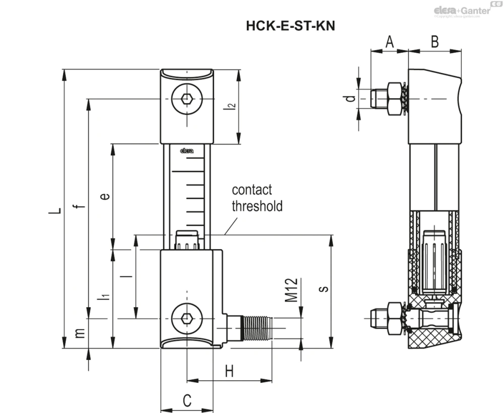 Чертёж HCK-E-S