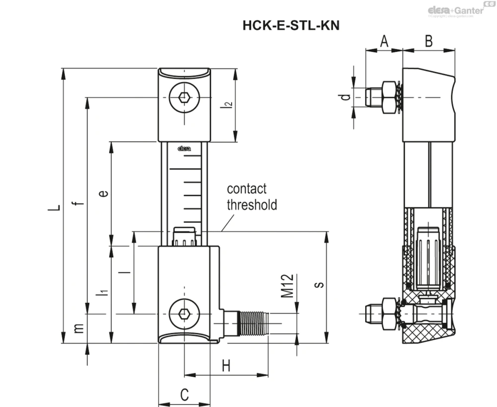 Чертёж HCK-E-S