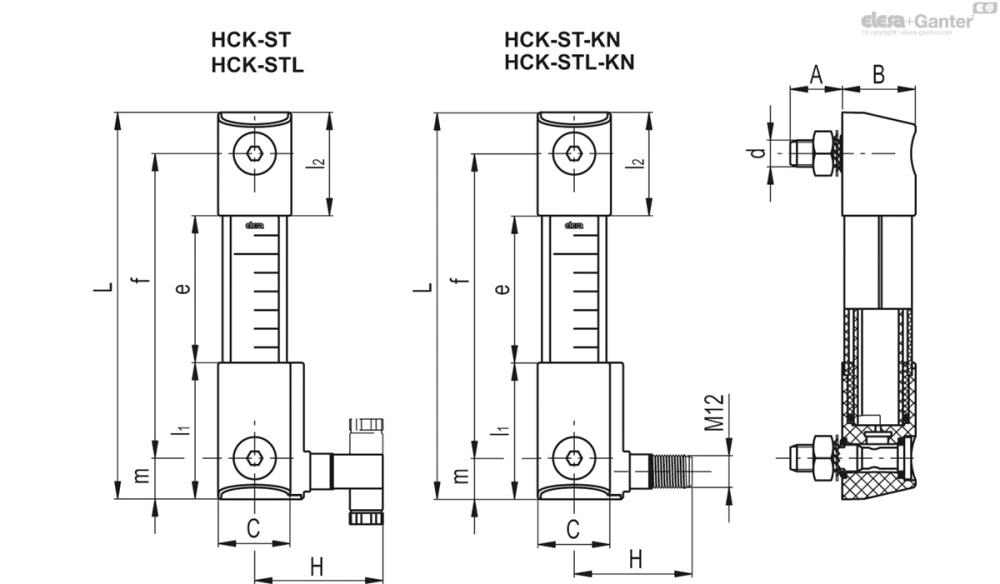 Чертёж HCK-S