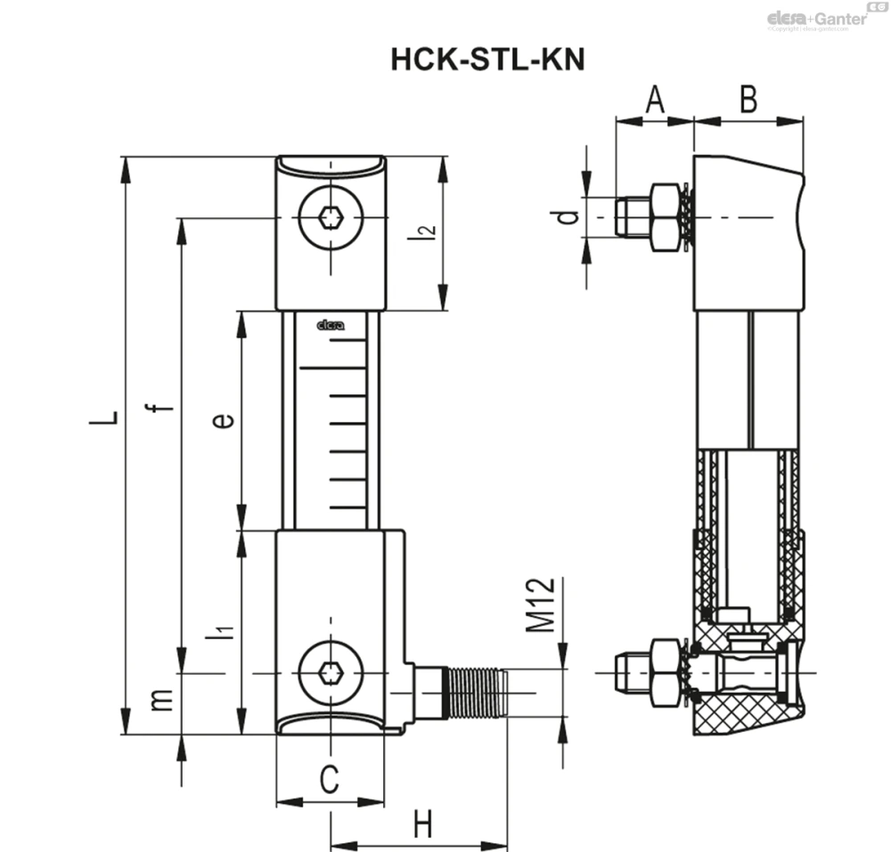 Чертёж HCK-S