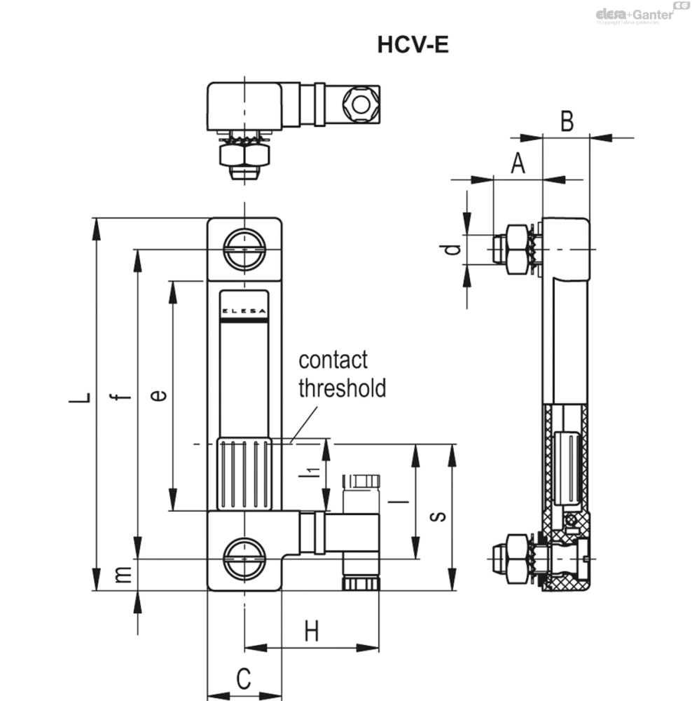 Чертёж HCV-E