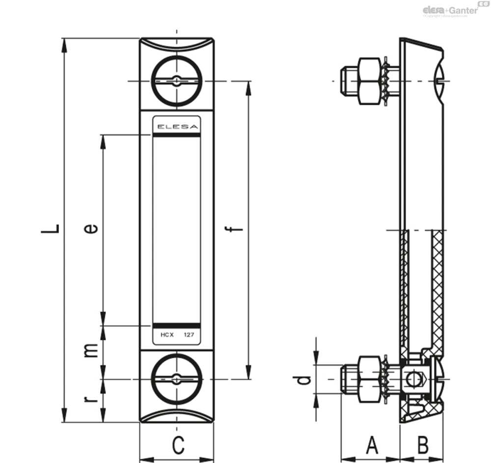 Чертёж HCX-AR-VT