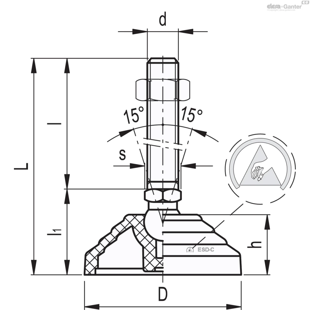 Чертёж LV.A-ESD-C