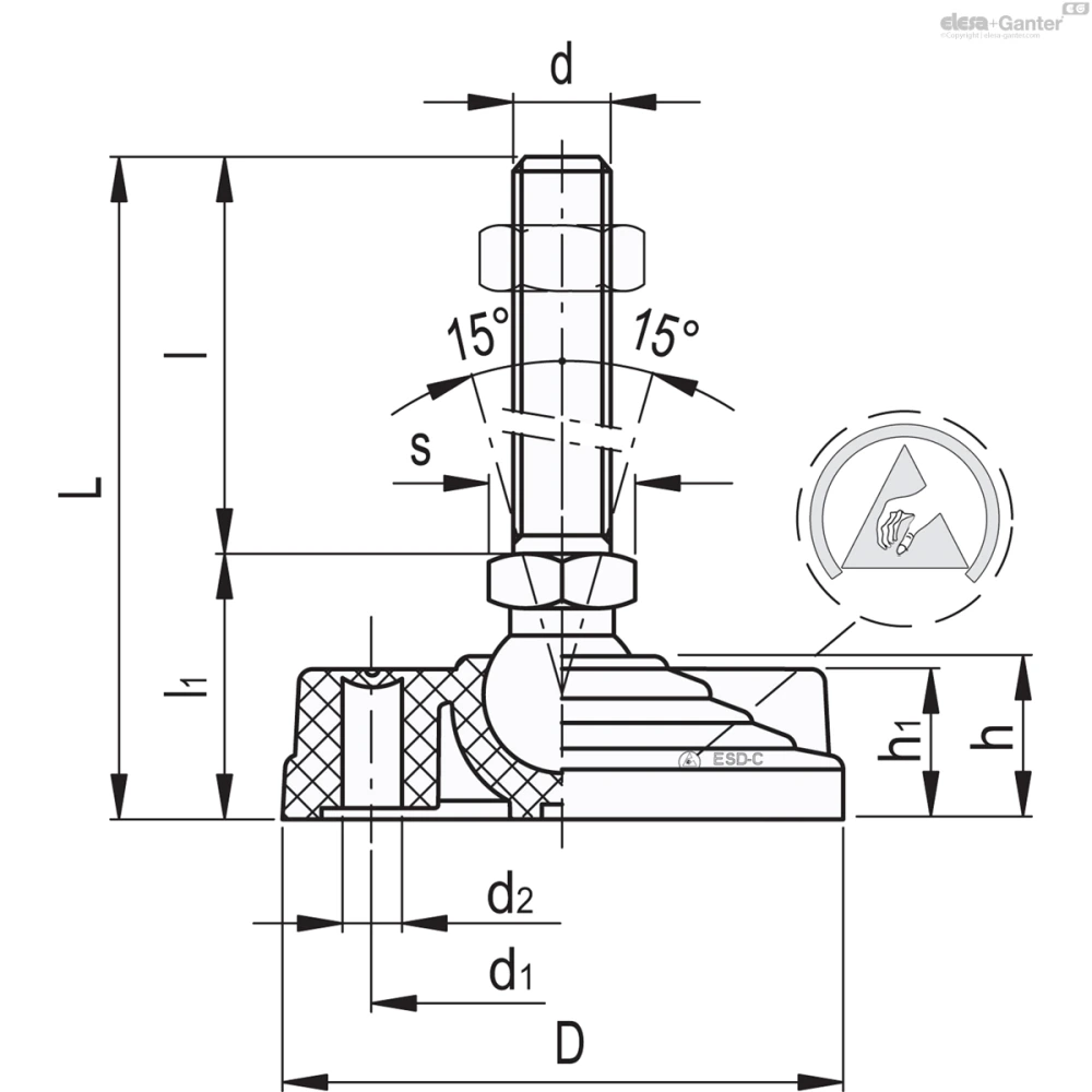 Чертёж LV.F-SST-ESD-C