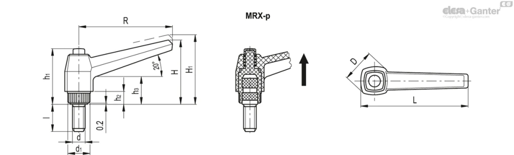 Чертёж MRX-p