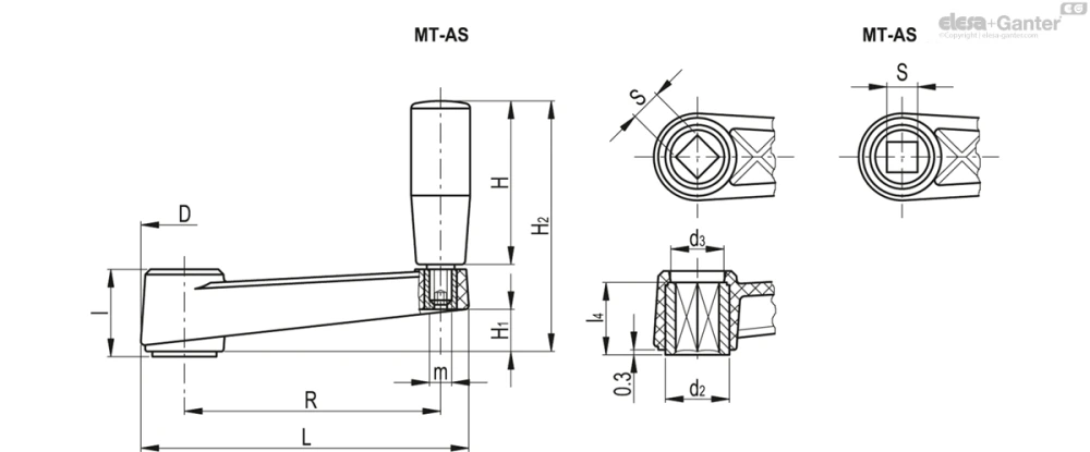 Чертёж MT-AS