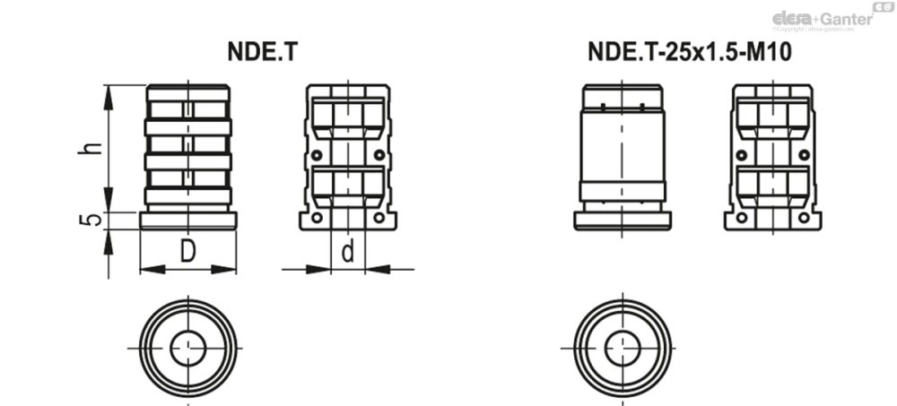 Чертёж NDE.T