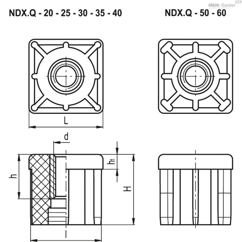 Чертёж NDX.Q