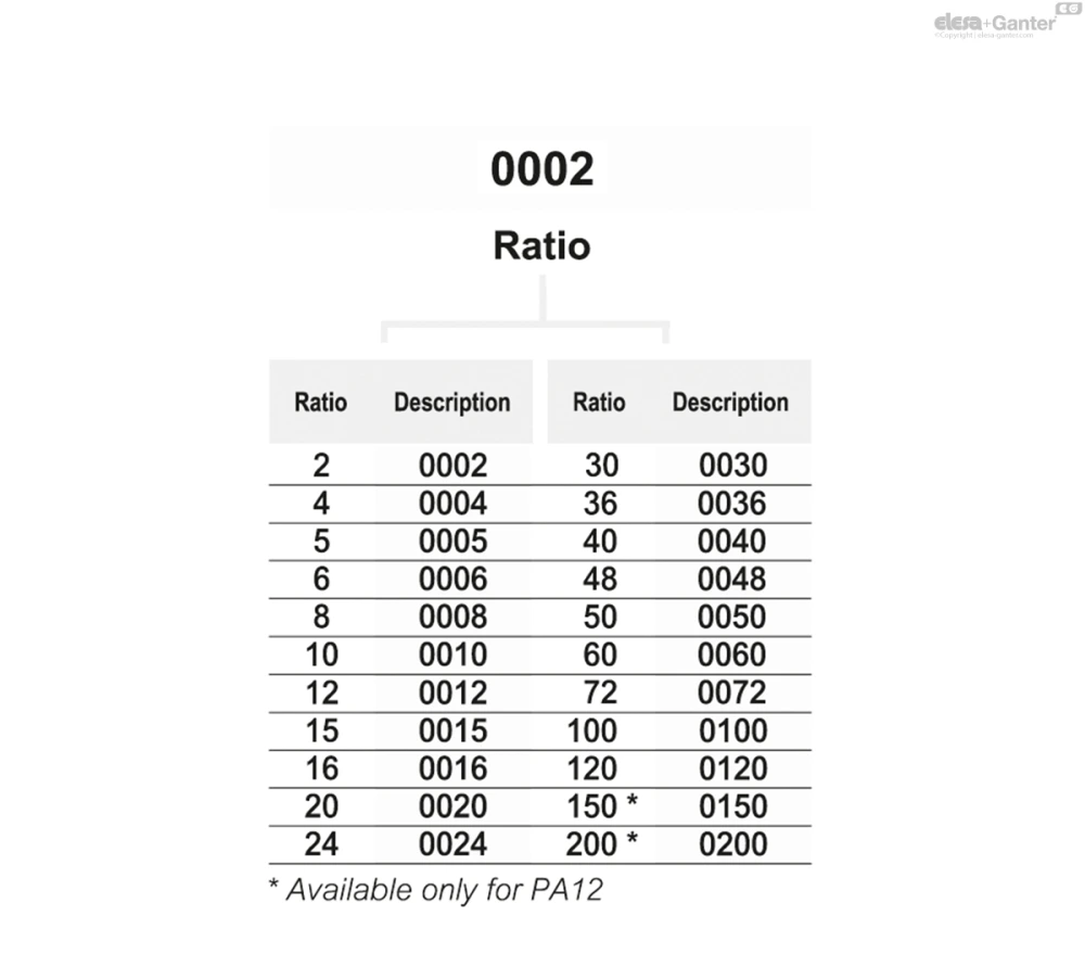 Чертёж PA11 - PA12