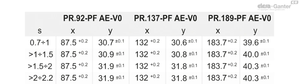 Чертёж PR-PF-AE-V0