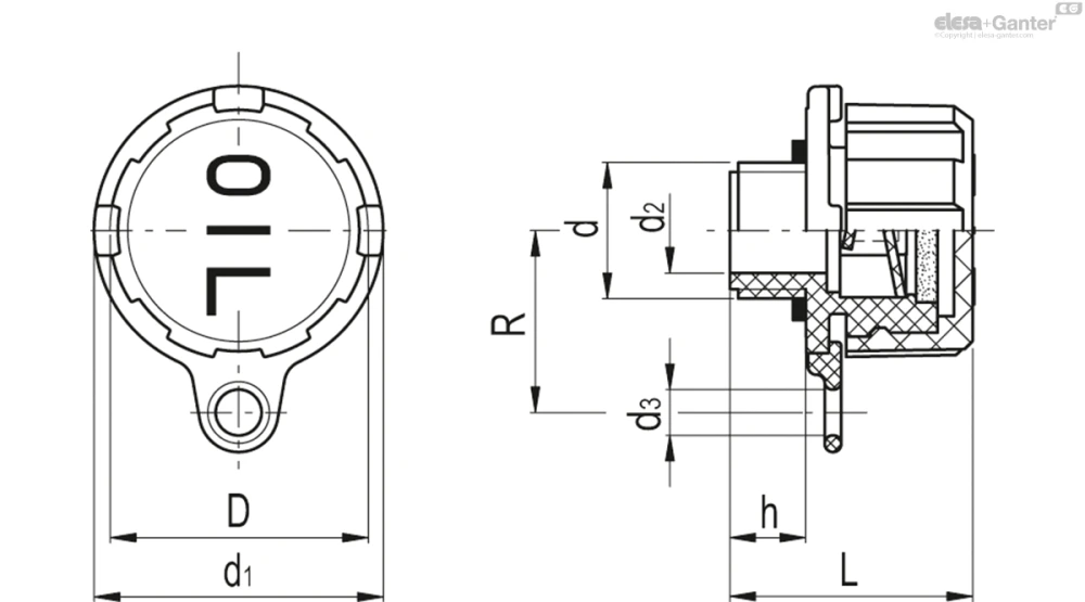 Чертёж SFP+F-FIL-RC