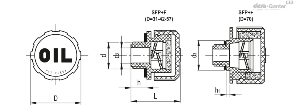Чертёж SFP+F-FOAM