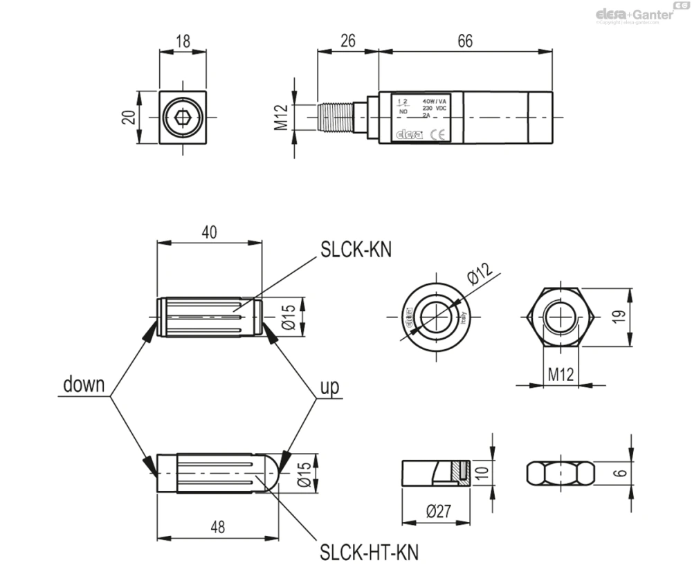 Чертёж SLCK-HT-KN