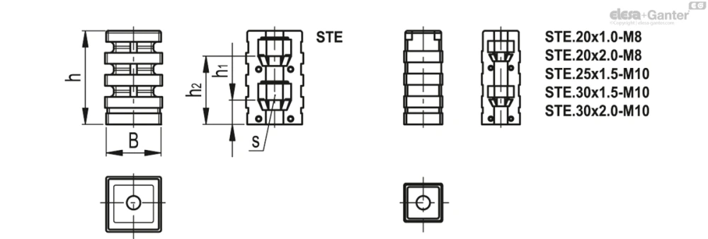Чертёж STE