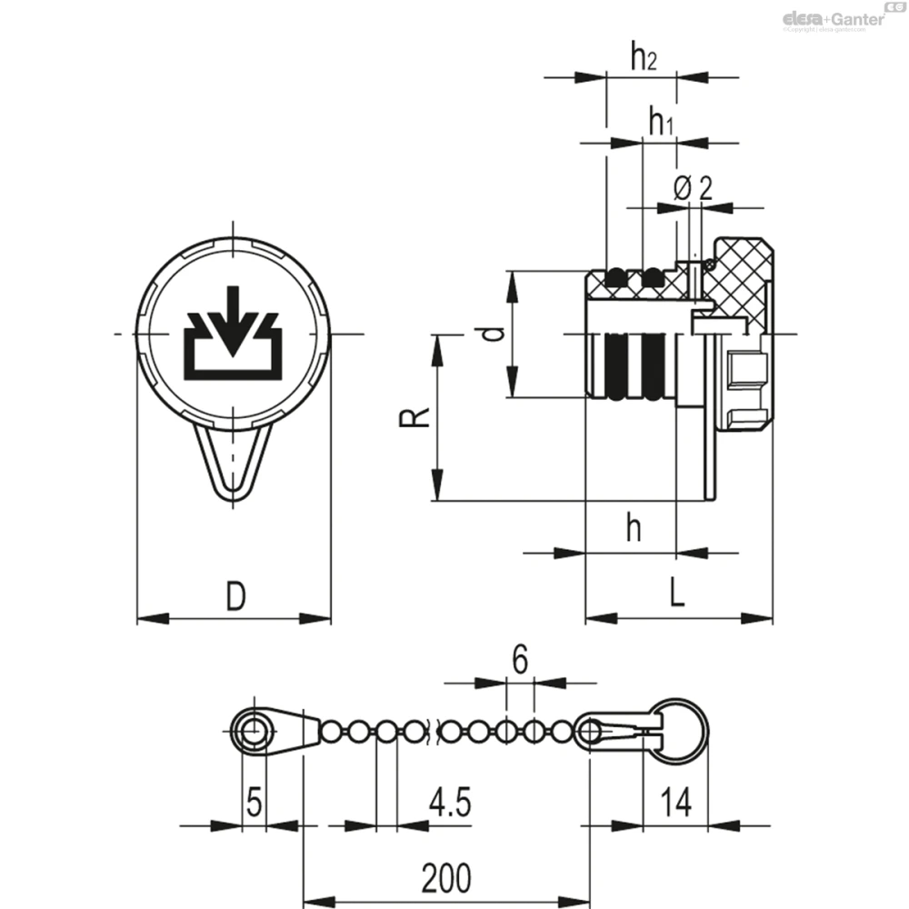 Чертёж TP-CF-LP