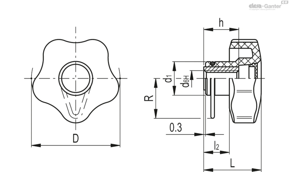 Чертёж VCT-B-RC
