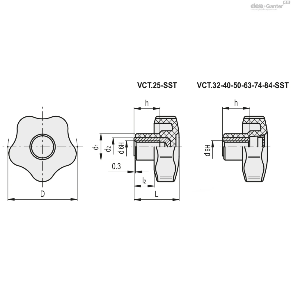 Чертёж VCT-SST